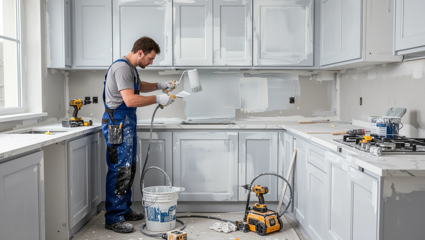 Cabinet & Kitchen Painting