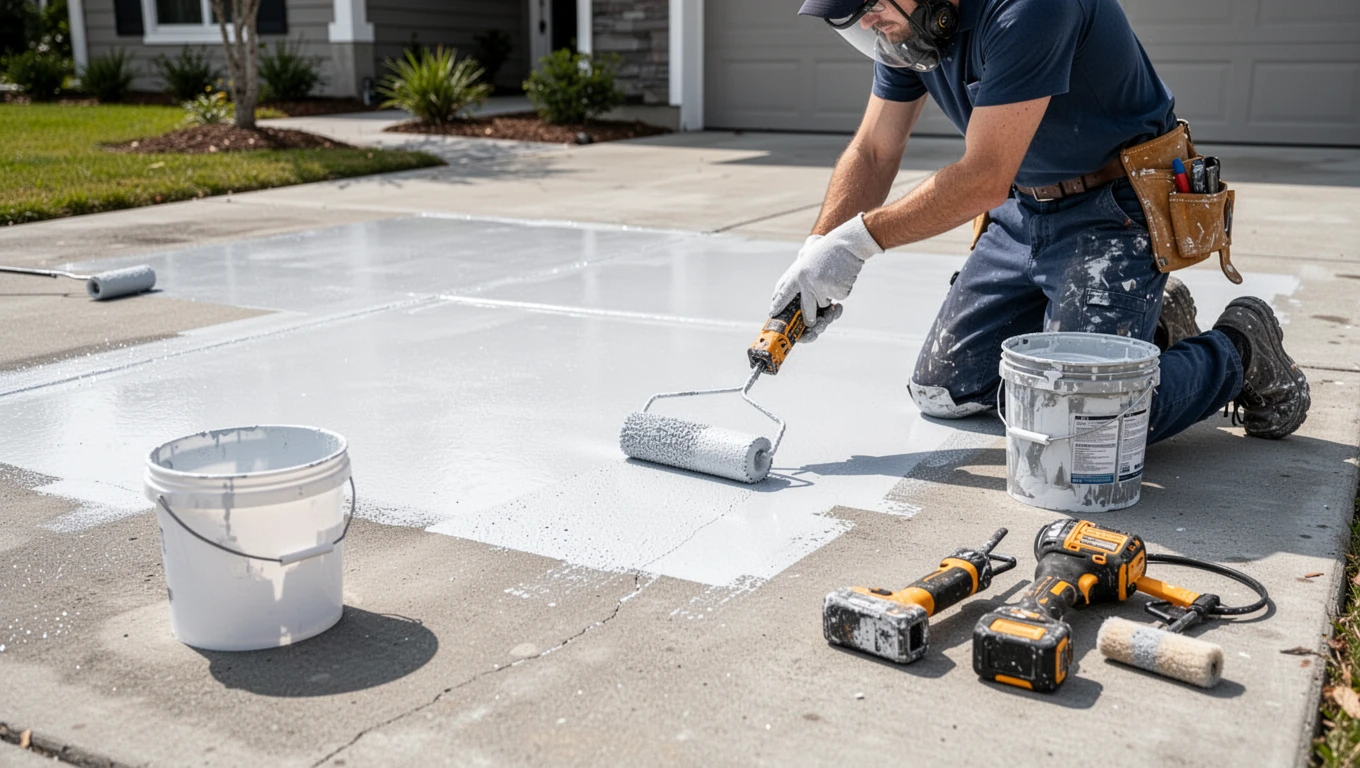 Concrete & Driveway Painting